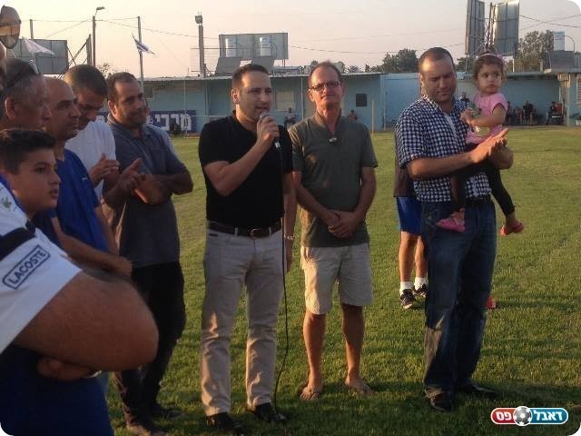 אלדד פרי. הגיע למשחק ועזב אחרי מחצית אחת (שקד מורג)